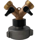 Harrington Adapters Fire_Safety_USA Haz-Mat Reducer with GH Shut Offs