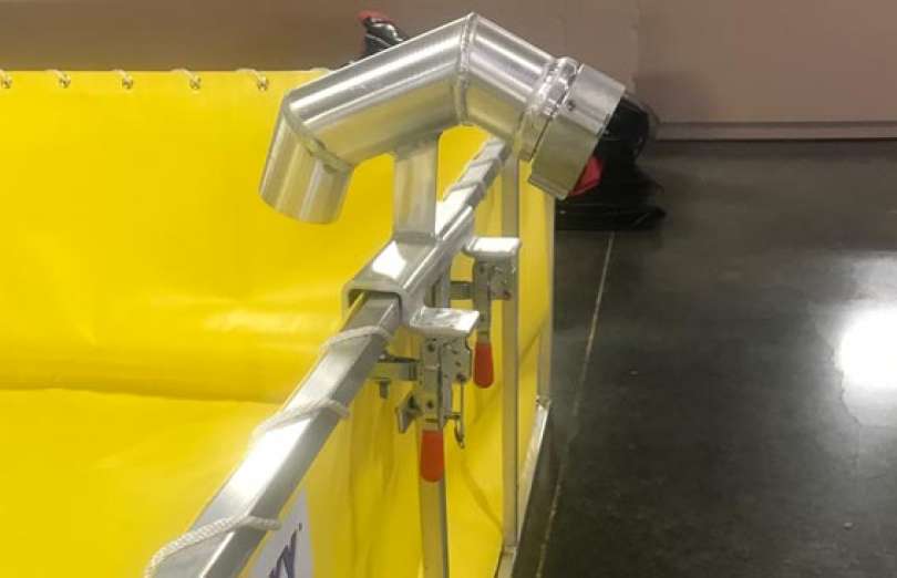 Husky Portable Folding Tanks Fire_Safety_USA Husky Portable Supply Line Holders