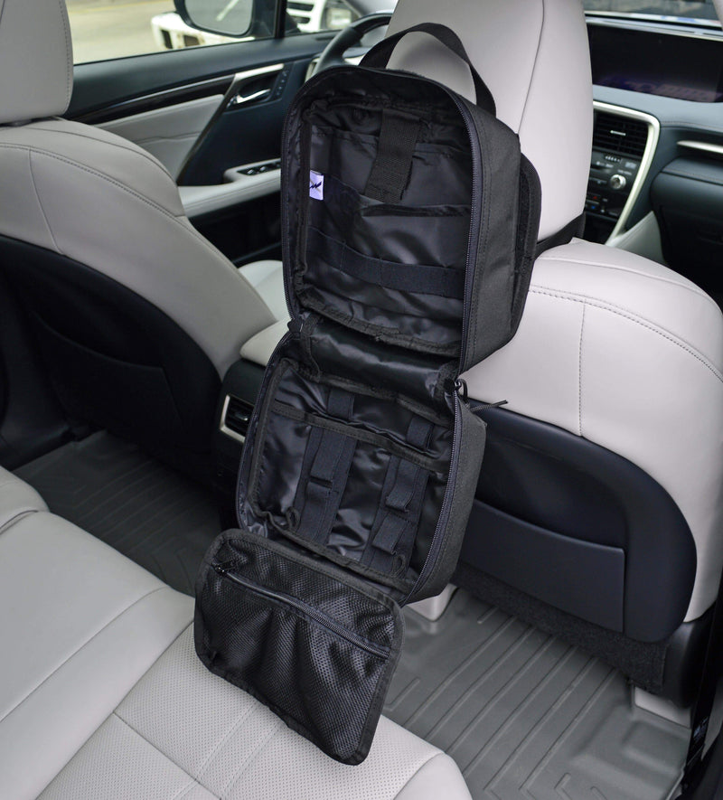 Lightning X Products Large Rip-Away IFAK Trauma Bag for Car Head Rest
