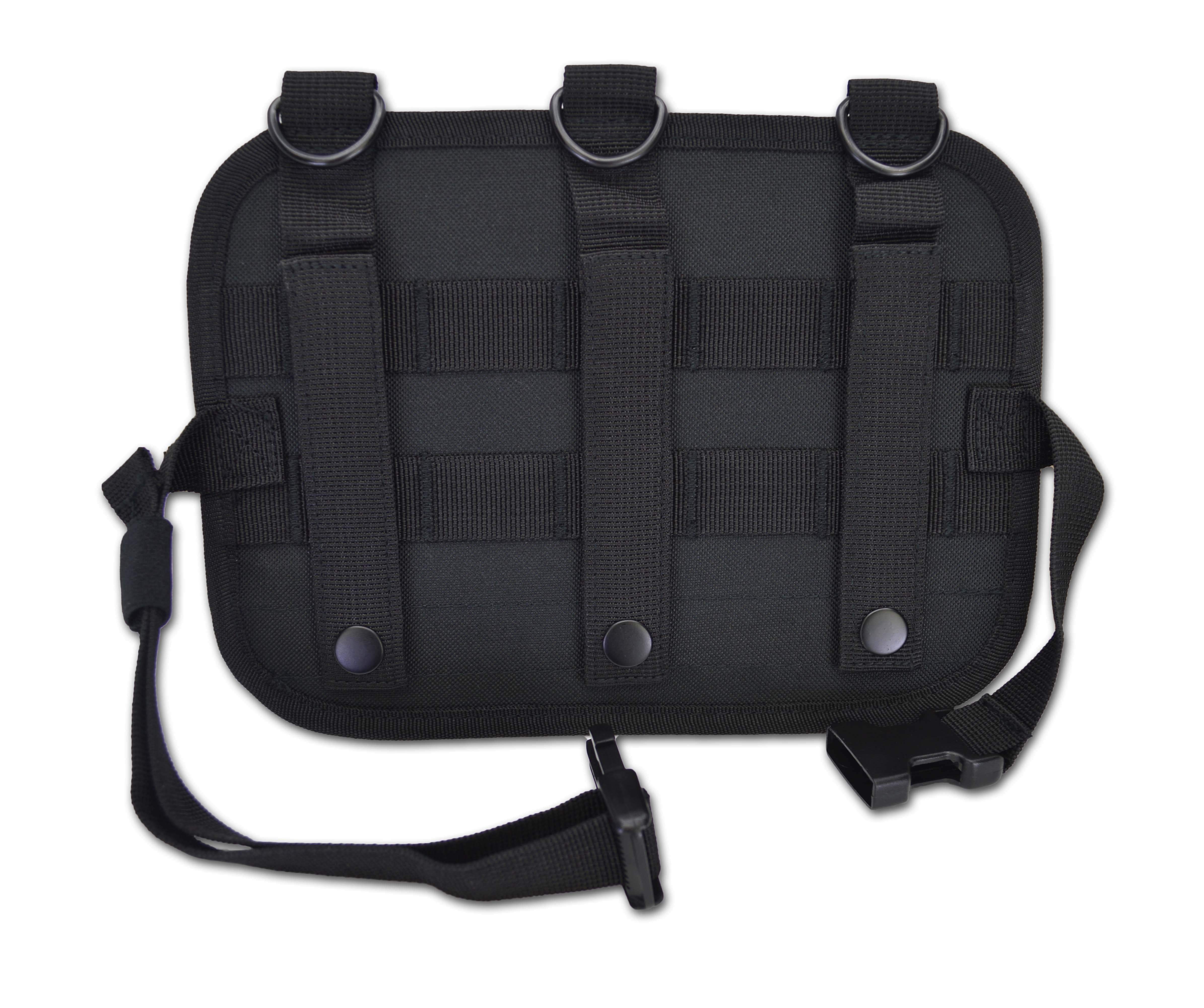 Lightning X Bags and Packs Lightning X Products Large Rip-Away IFAK Trauma Bag for Car Head Rest – Laser Cut MOLLE Compatible Pouch