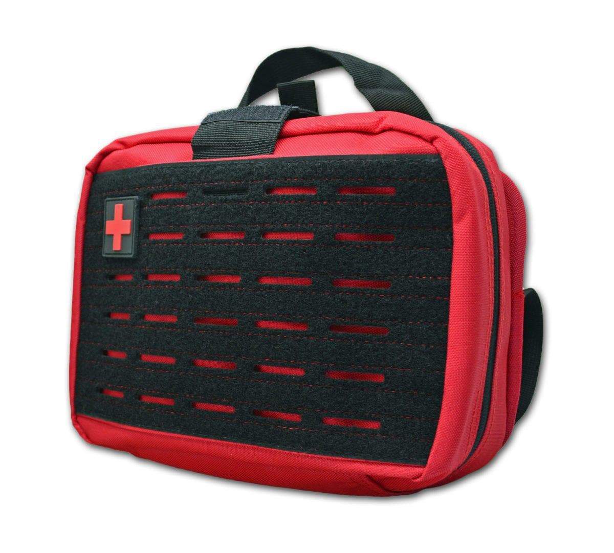 Lightning X Bags and Packs Lightning X Products Large Rip-Away IFAK Trauma Bag for Car Head Rest – Laser Cut MOLLE Compatible Pouch