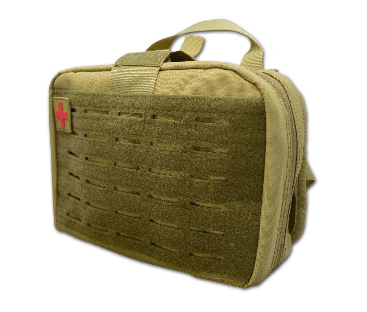 Lightning X Bags and Packs Lightning X Products Large Rip-Away IFAK Trauma Bag for Car Head Rest – Laser Cut MOLLE Compatible Pouch