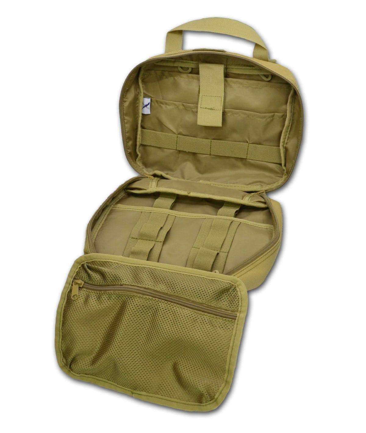 Lightning X Bags and Packs Lightning X Products Large Rip-Away IFAK Trauma Bag for Car Head Rest – Laser Cut MOLLE Compatible Pouch