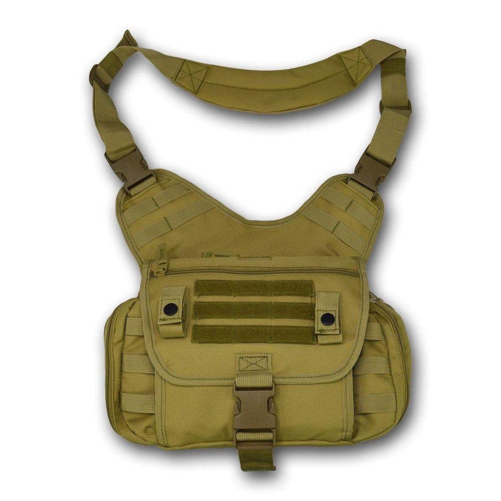 12 Tactical Medic Sling Bag - Red - 800 cu. in.