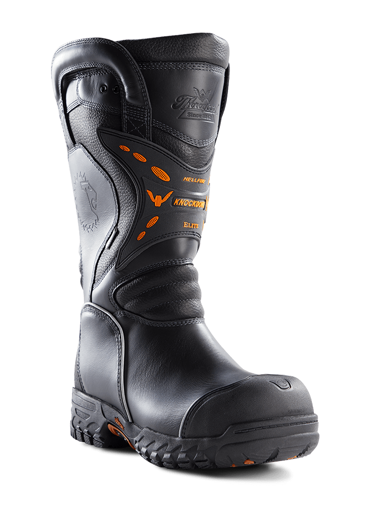 Lion Boots Fire_Safety_USA LION 14" Knockdown Elite Bunker Boot - Men's