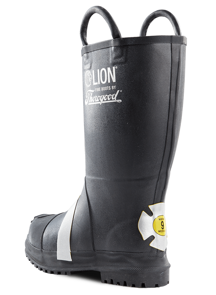Lion Boots Fire_Safety_USA Lion Hellfire Insulated Rubber Firefighter Boot