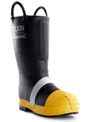 Lion Boots Fire_Safety_USA LION HellFire Kevlar Insulated 14" Pull-On Rubber Structural Boots