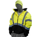 Majestic Safety Apparel Fire_Safety_USA Majestic Hi-Viz Bomber Jacket