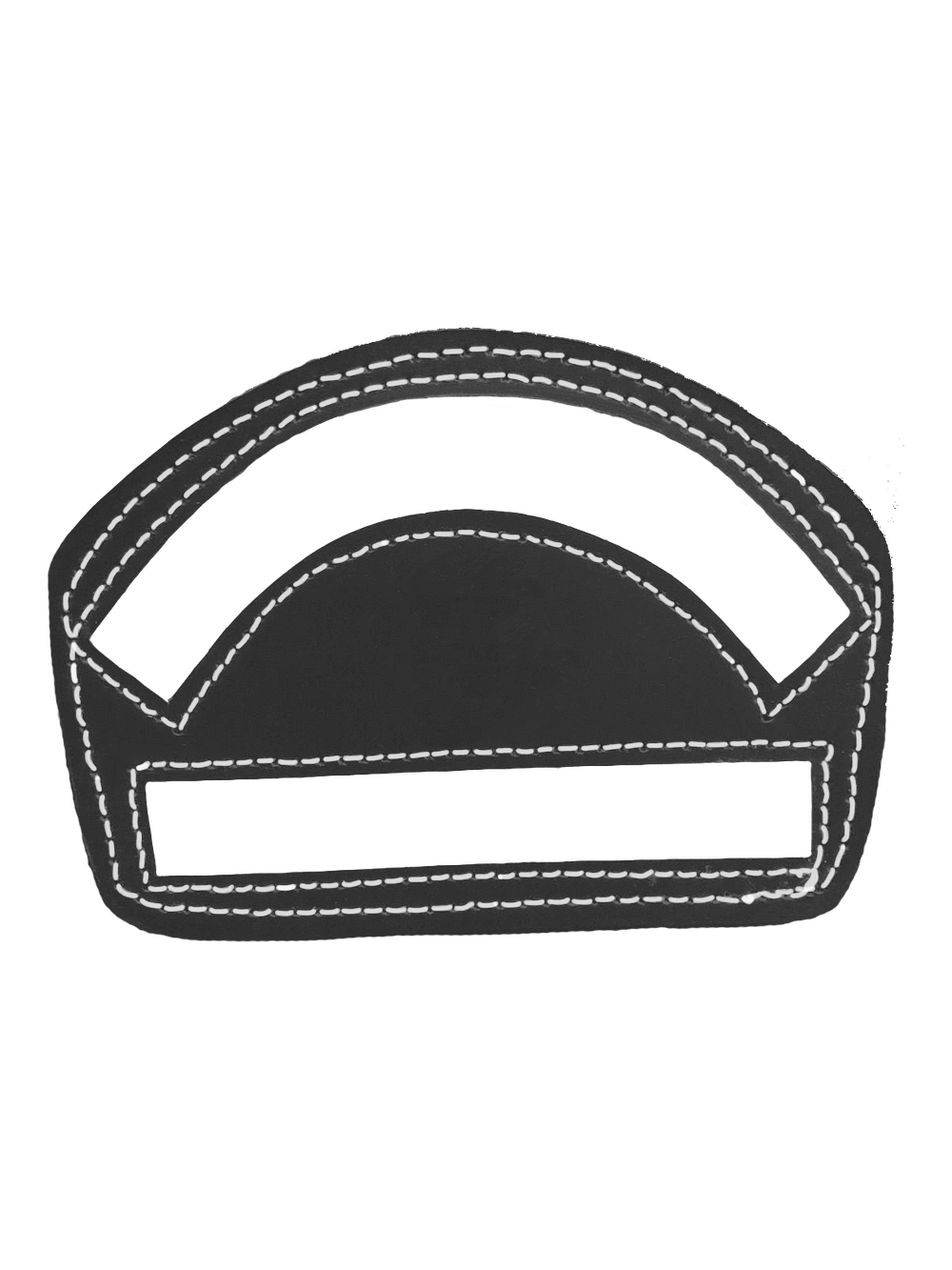 Golfire Leather Front Fire_Safety_USA Modern 3 3/4" Leather Front