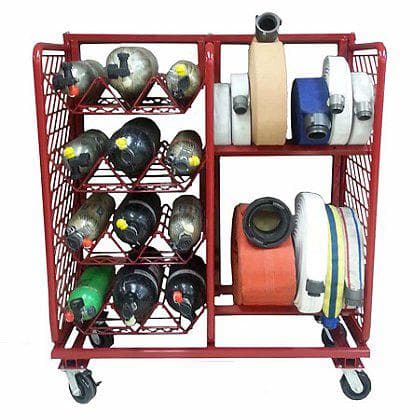 Fire Ready Racks Ready Rack Multi-Purpose Storage System - Hose and Cylinder Configurat