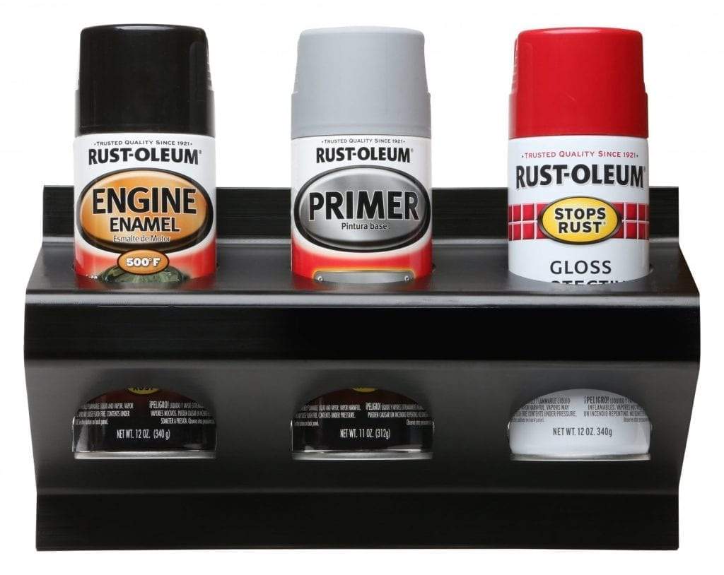 PAC Tools Cylinder/Container Fire_Safety_USA PAC Tools Triple Aerosol Can Mount – 1048-4