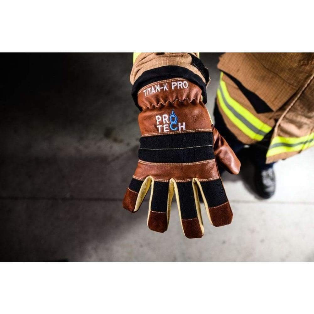 TechTrade LLC Gloves Fire_Safety_USA Pro-Tech 8 Titan K Pro Firefighting Gloves