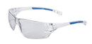 Radnor Glasses Fire_Safety_USA RADNOR Cobalt Cobalt Classic Clear Frameless Safety Glasses With Clear Polycarbonate Anti-Scratch Lens
