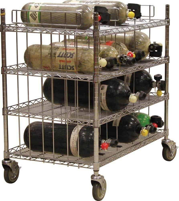 Sbca Rack Ready Rack SCBA Cylinder Cart