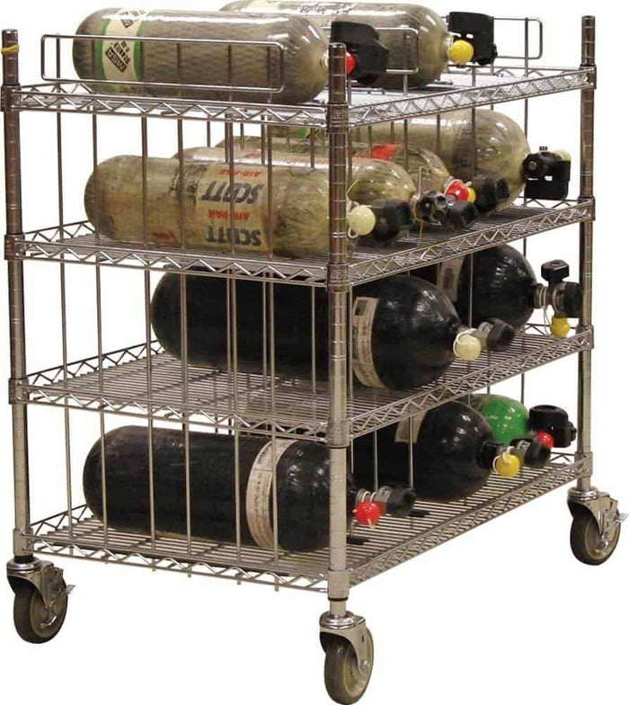 To Unit Scba Rack Ready Rack SCBA Cylinder Cart