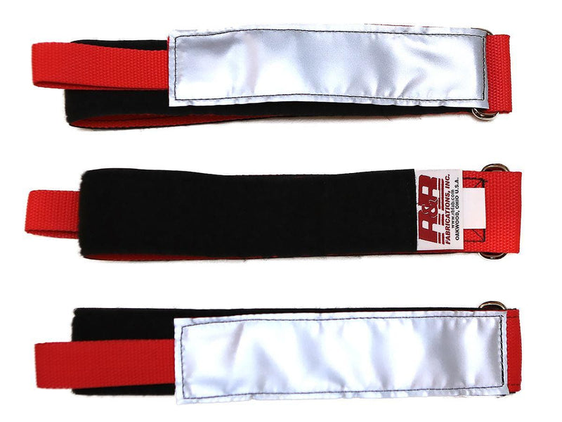 R & B Fabrication Hose Strap Fire_Safety_USA Red Gripper Strap
