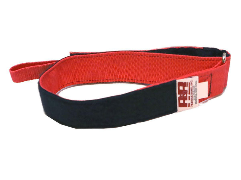 R & B Fabrication Hose Strap Fire_Safety_USA Red Gripper Strap