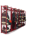 Ready Rack Storage Racks Fire_Safety_USA Red Rack Wall Mounted Gear Storage - 24" Wide
