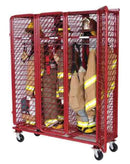 Ready Rack Single Sided Mobile Red Rack 20" Wide