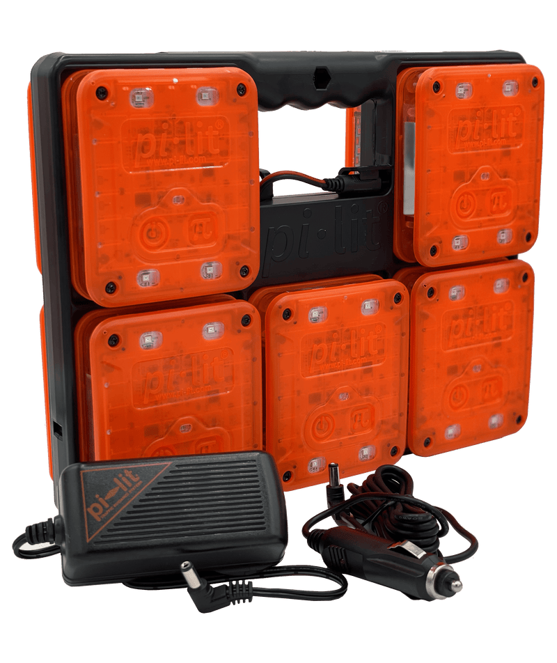 Smart Sequential Road Flares Rechargeable Set Of 10 Smart sequential road flares rechargeable set of 10