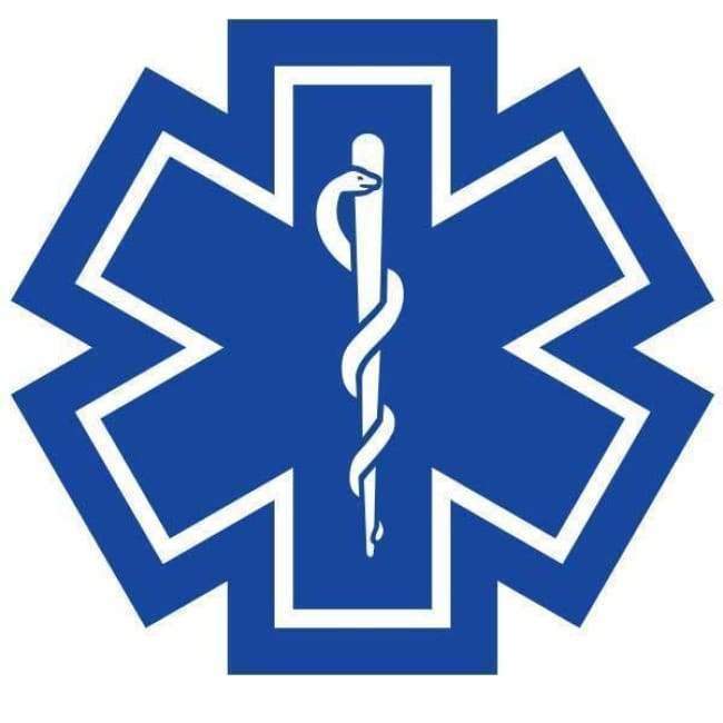 Pacific Reflex Signs Decals Star of Life Decal