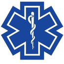 Pacific Reflex Signs Decals Star of Life Decal