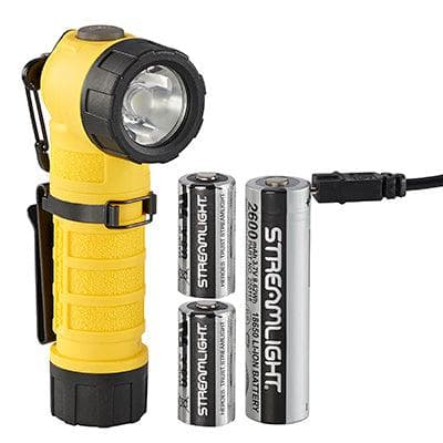 streamlight protac 90 right angle flashlight Streamlight PolyTac 90 LED, Orange