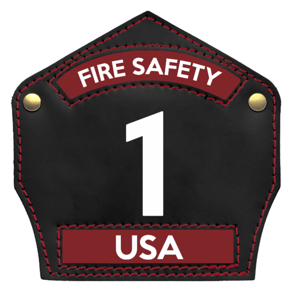 Fire Safety USA Leather Front Traditional 5" Leather Front